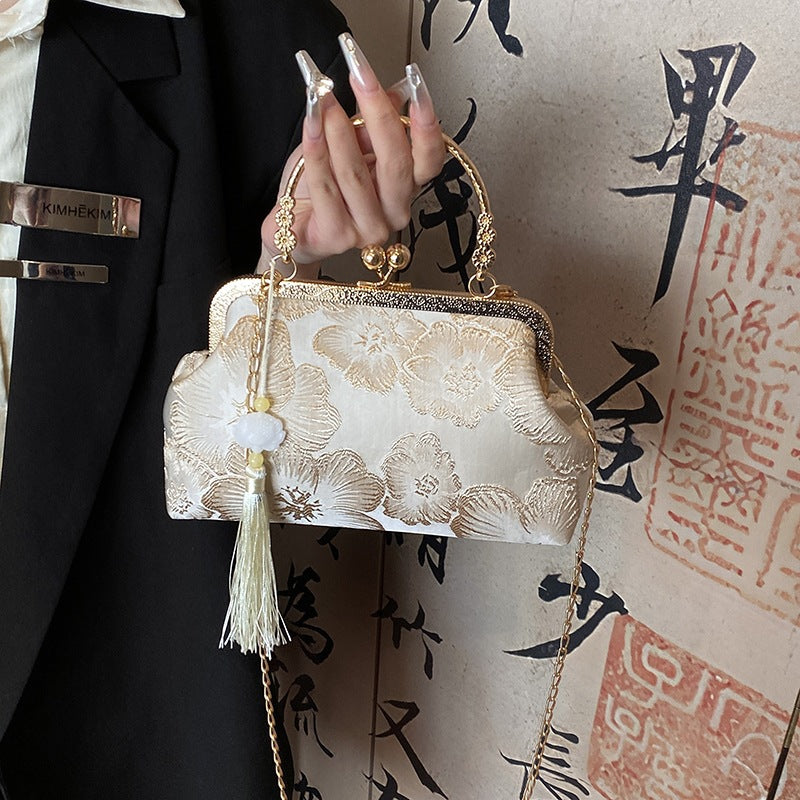 Chine Style Texturé Cheongsam Sac Femmes