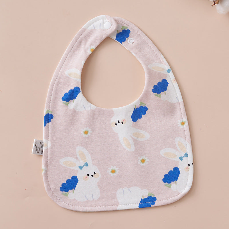 Bébés Pure coton U-forme Bib imperméable Bébé Bib