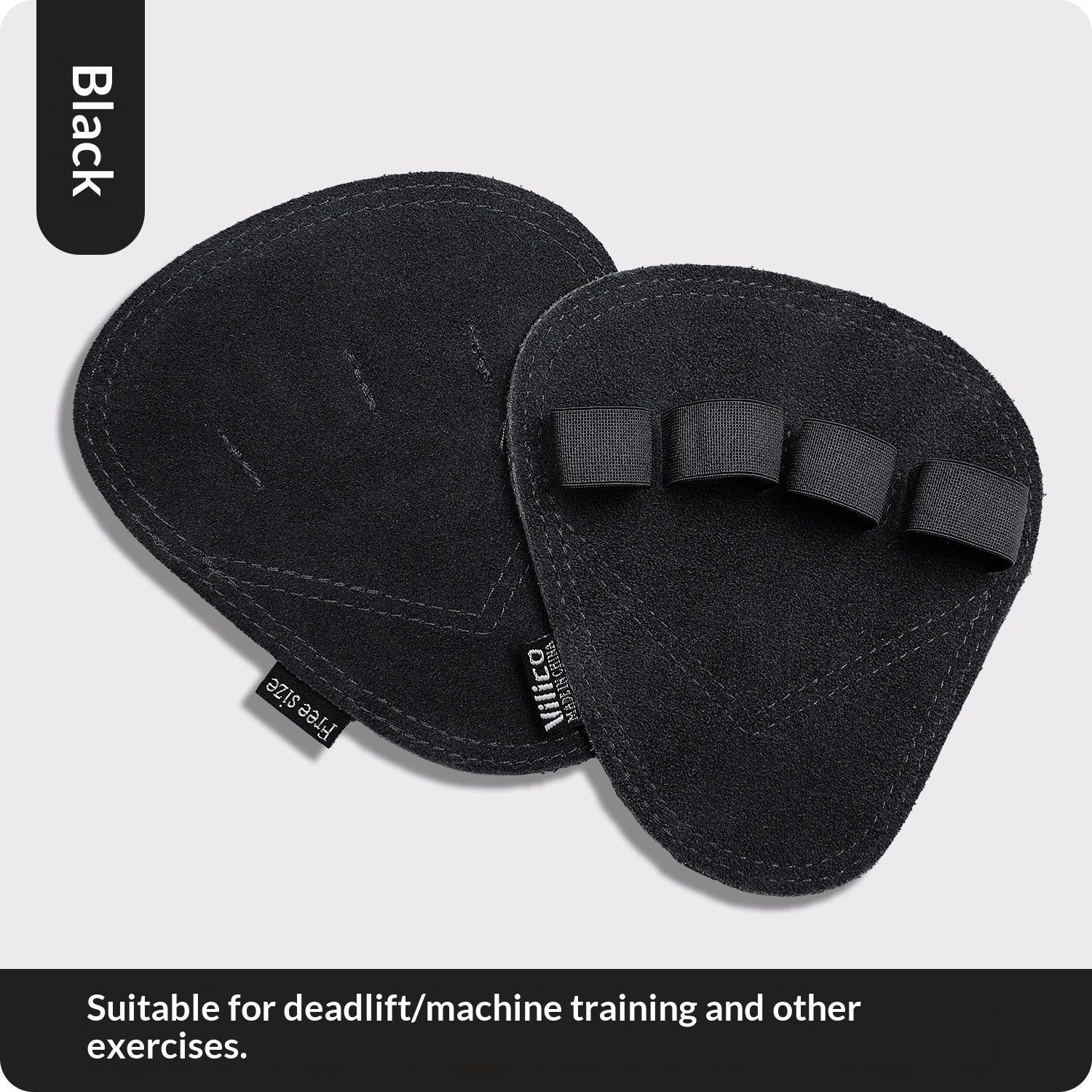 Fitness anti-dérapant Palm garde avec gants de soutien à quatre doigts