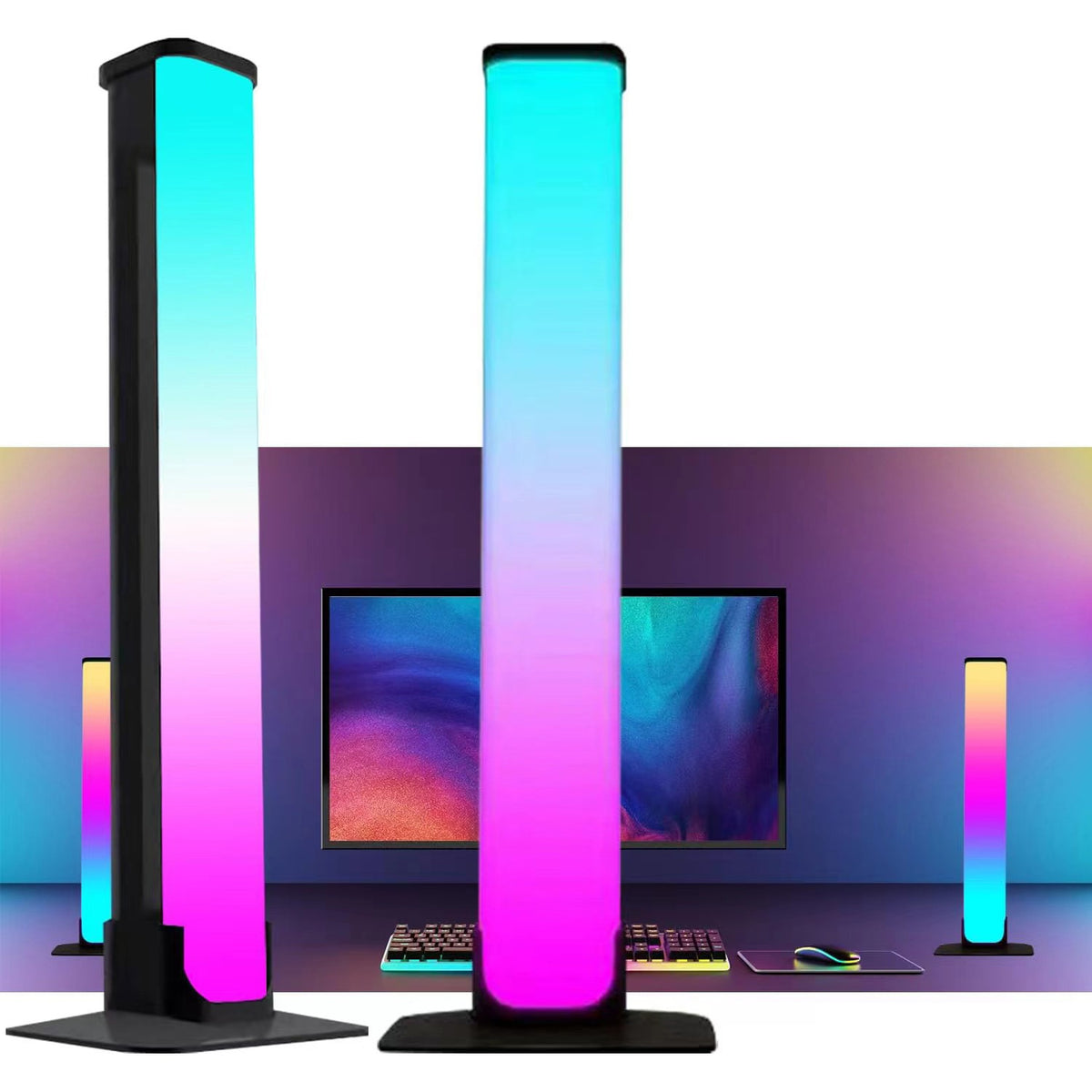 Même écran de musique Rhythm lampe synchrone bureau lumière de contrôle de la voix