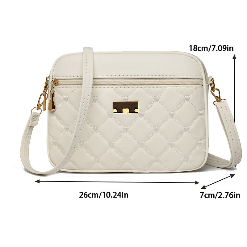 Sac à épaule d'été fashionnable en couleur solide