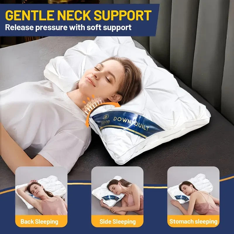 1 Pack Hôtel de luxe Oreillers Standard Queen Taille Down 5 Star