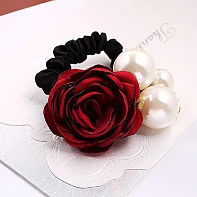 Coiffure pour cheveux camellia fait main