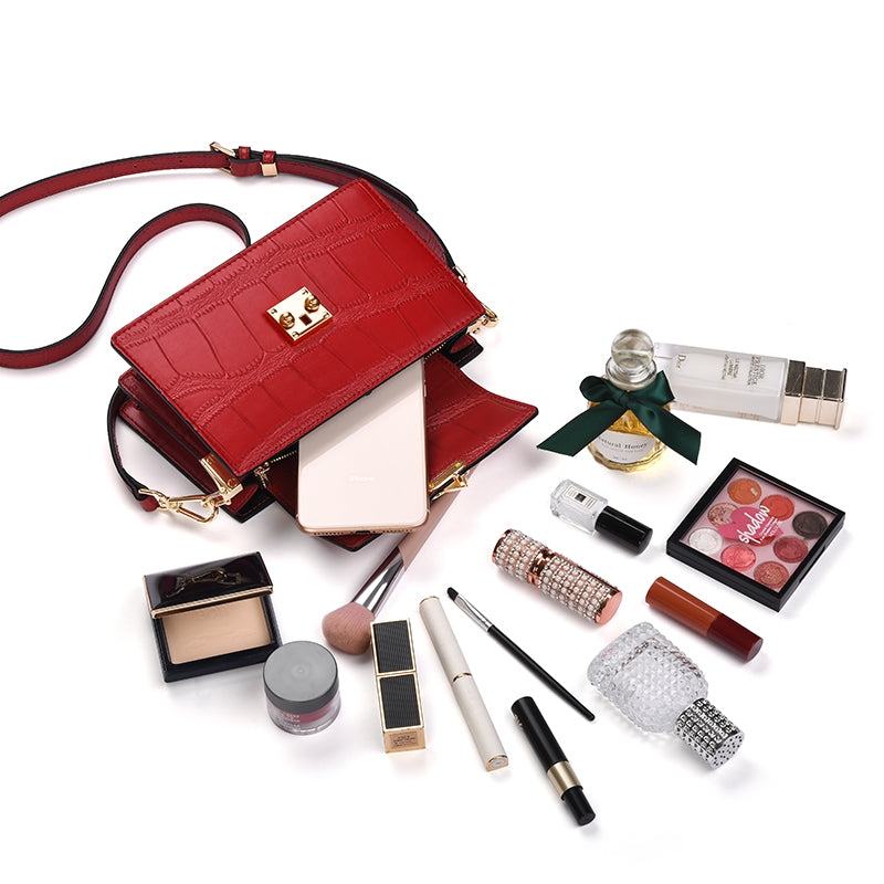 Sac à main pour femmes Louis Schwab Minimalist Compact Pourtant un petit carré moderne et sophistiqué