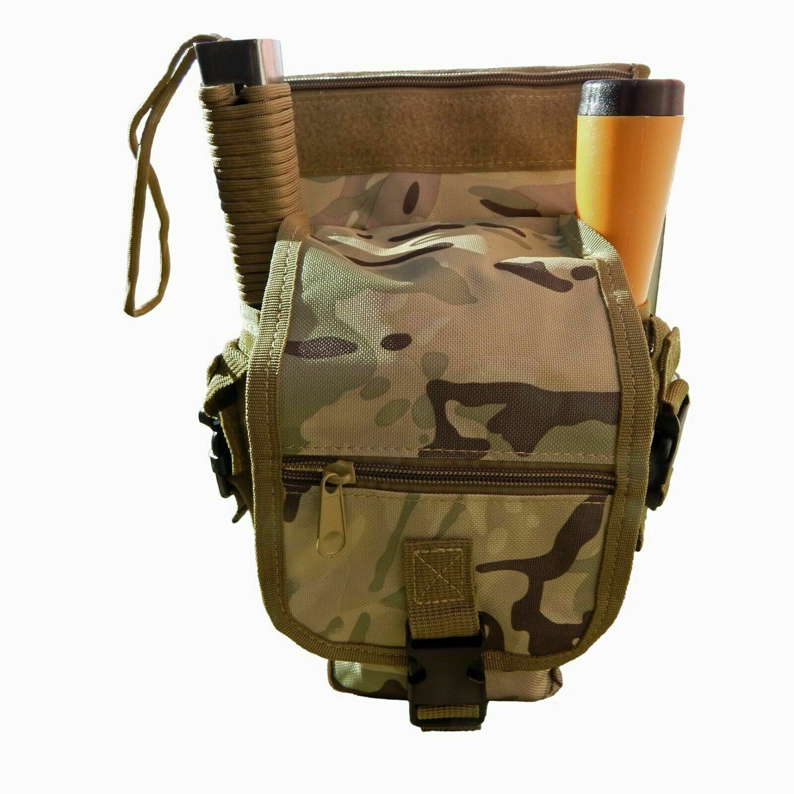 Détecteur de métaux Accessoire Standard Camo de poids lourd trouve sac de poche NOUVEAU
