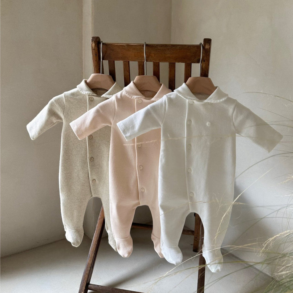 Vêtements pour nouveau-nés Peter Pan Collar