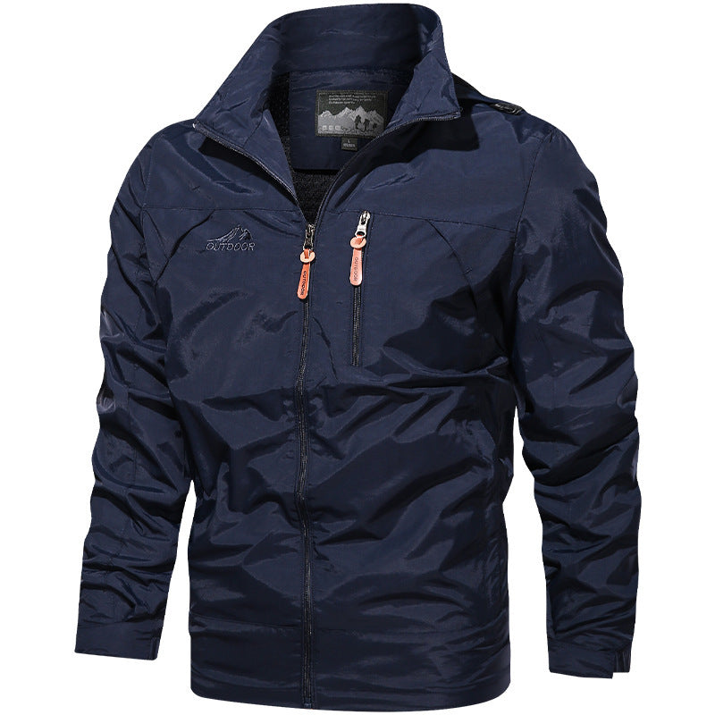 Homme Mode Casual Outdoor Veste Windproof