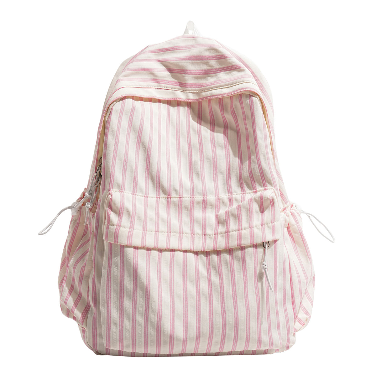 Preppy-style Casual Tote de toile rayée pour les femmes