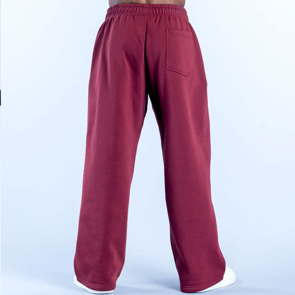 Pantalons athlétiques occasionnels longs à jambes droites pour hommes