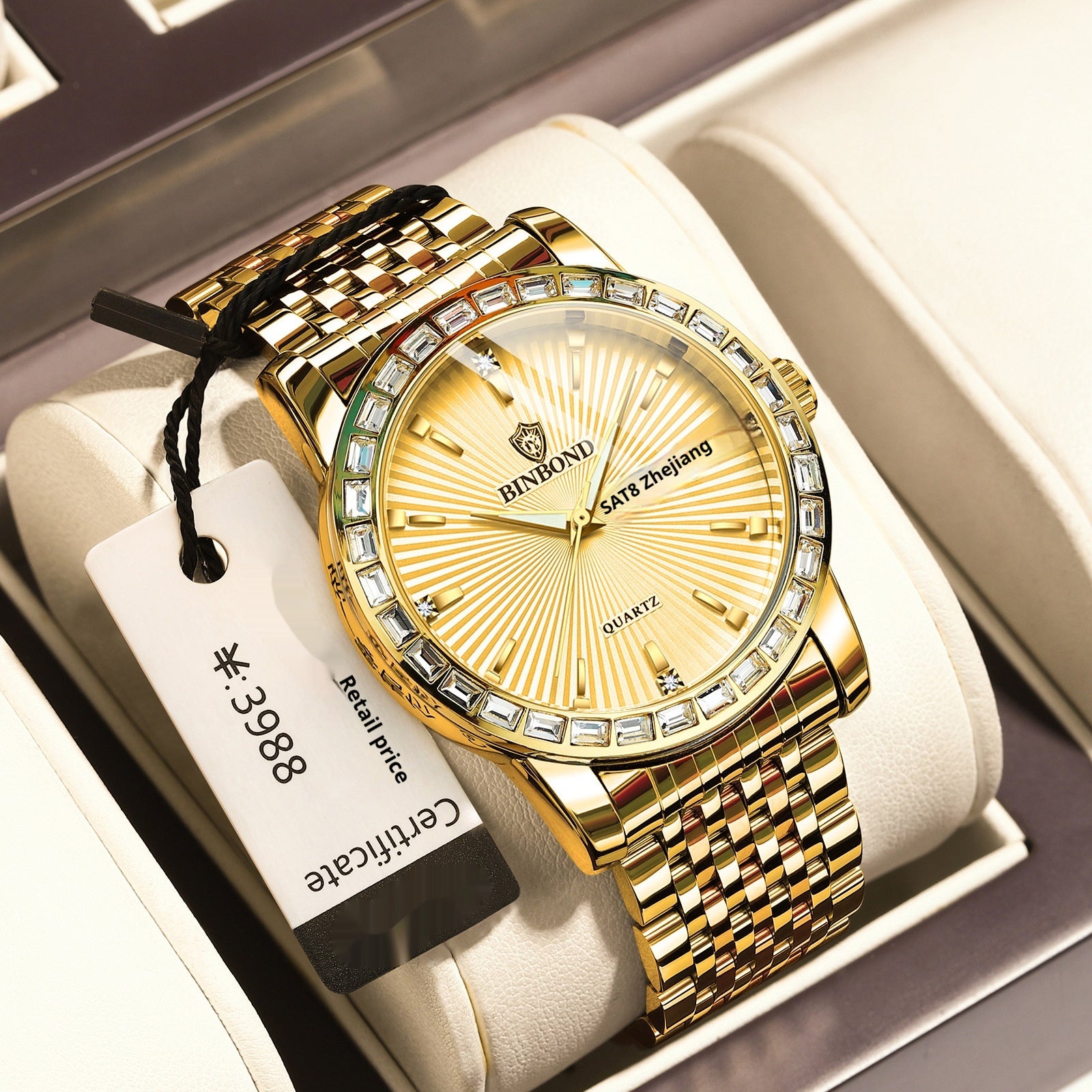Montre pour hommes d'affaires de loisirs