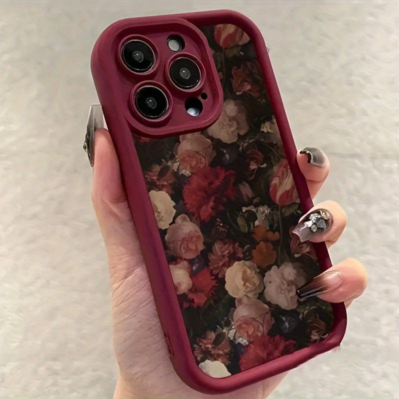Plein écran Rose Bamboo Ladder soft Phone Case