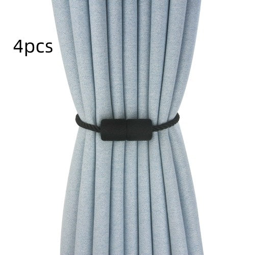 Bande de rideau cylindrique Boucle magnétique sans installation