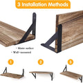 Plateau mural en bois massif