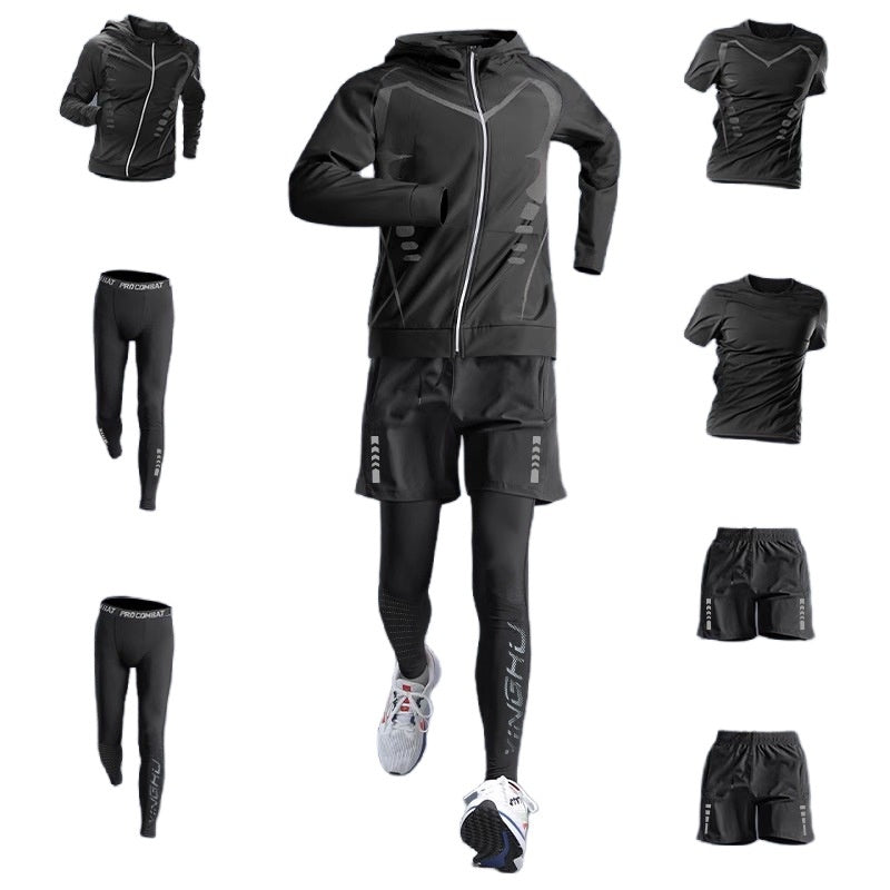 Vêtements de gymnastique en plein air T-shirt d'entraînement T-shirt Tight Long Sleeve