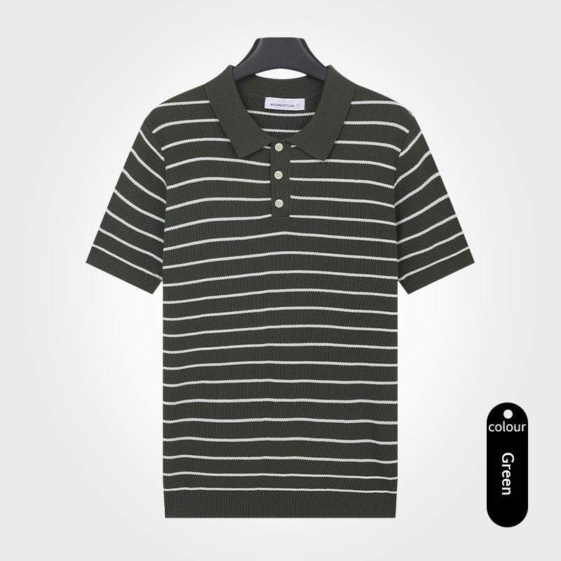 T-shirt à col tournant Hommes Viscose Top