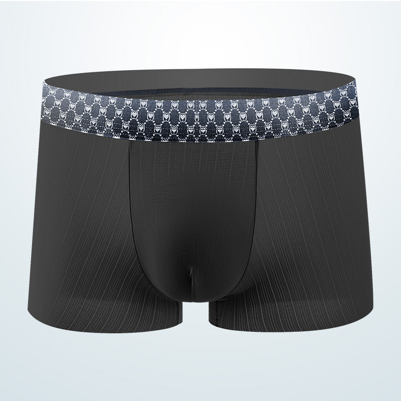 Sous-vêtements pour hommes ultra-mince en soie de glace
