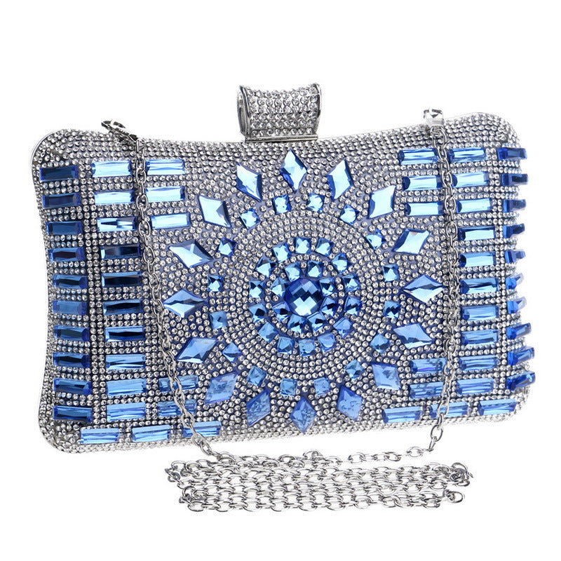 Sac de dîner en diamant de luxe Cheongsam pour femmes
