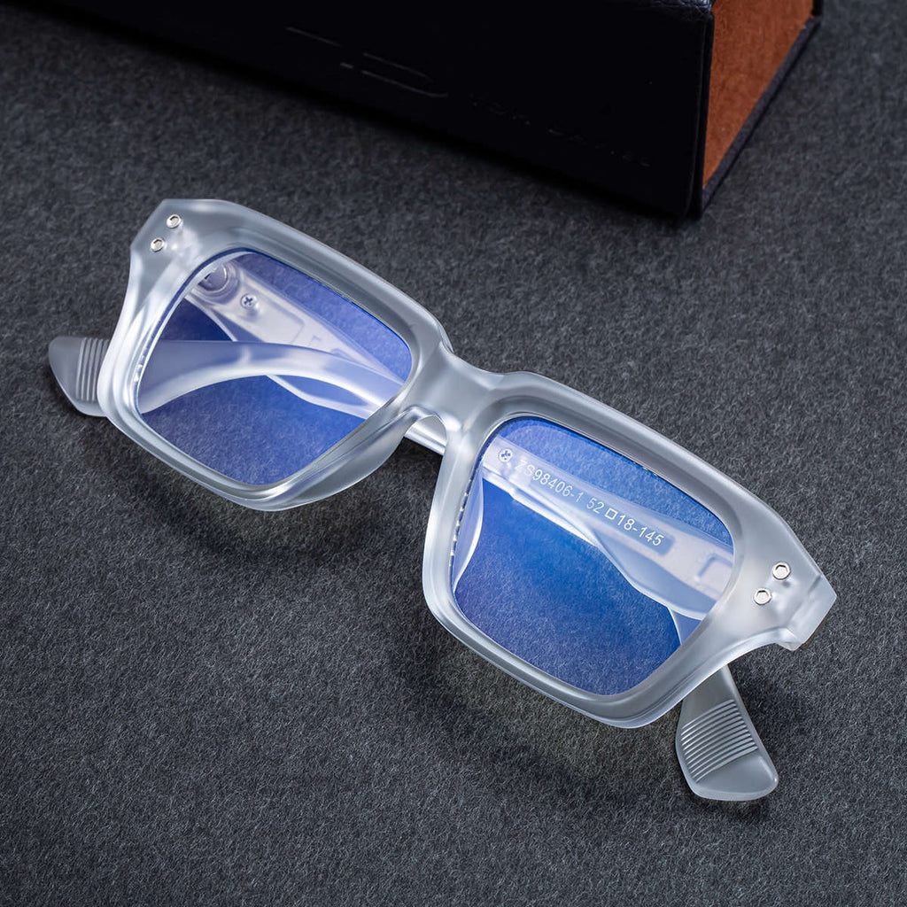 2026 Lunettes de soleil à cadre carré de mode pour hommes