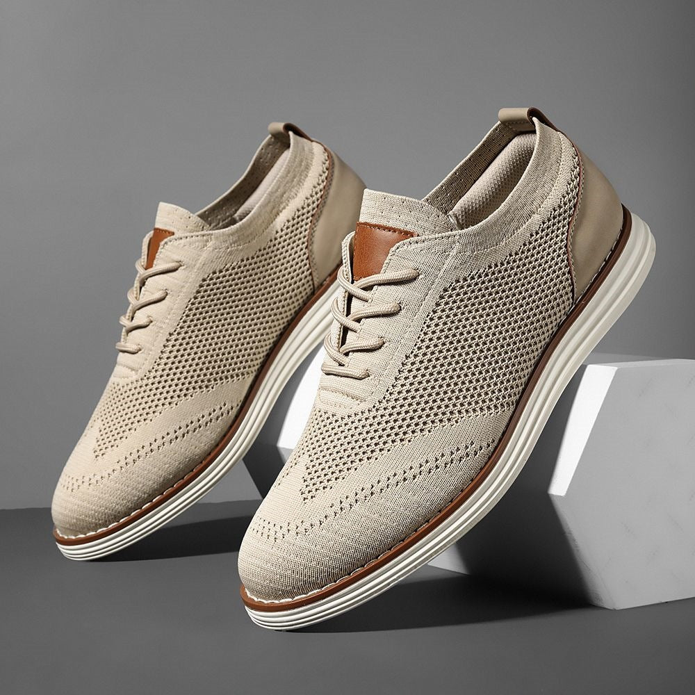 Chaussures casuales Flyknit hommes de taille plus