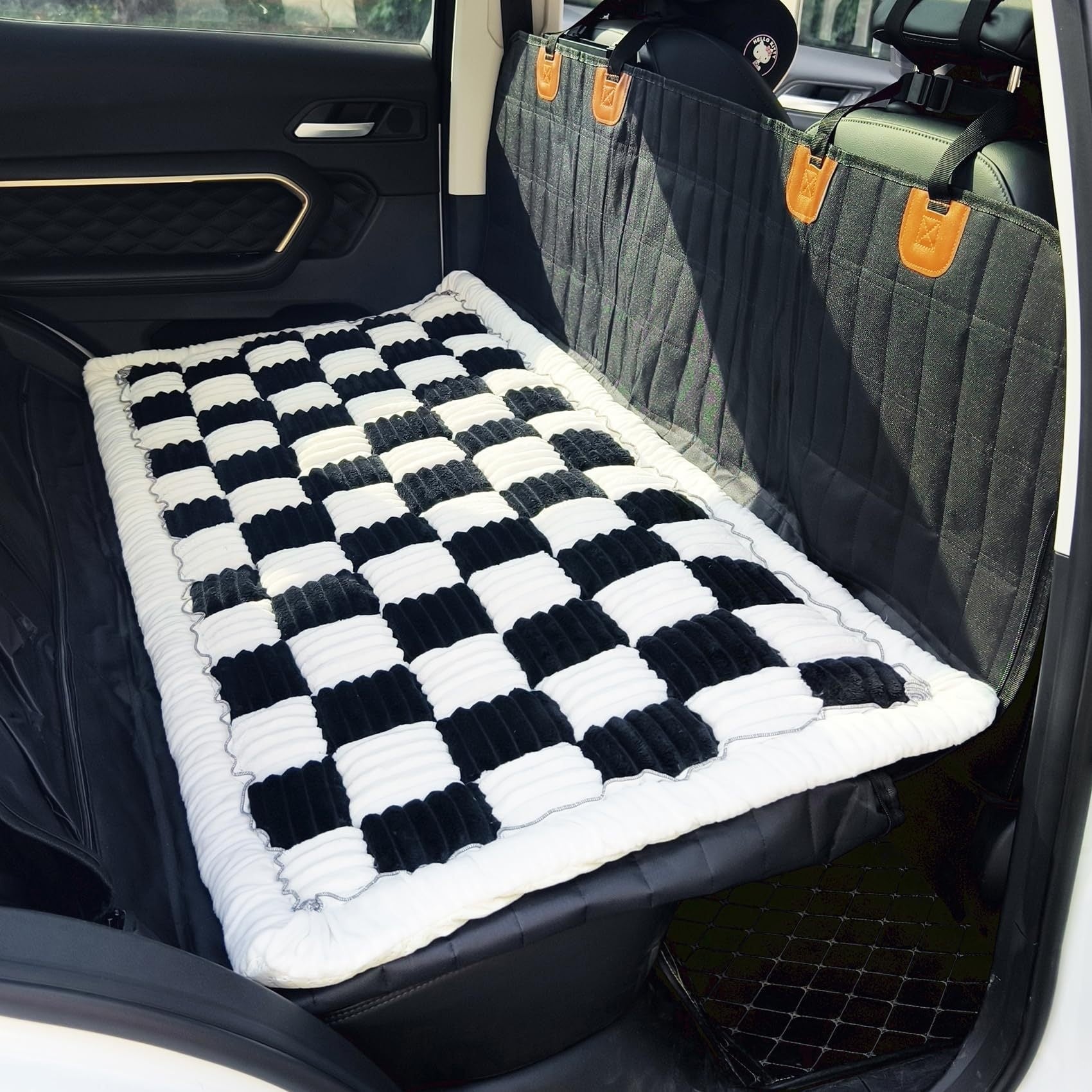 Coussin de chien de voiture non-dérapant épais