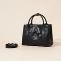 Sac à bandoulière en cuir véritable de grande capacité