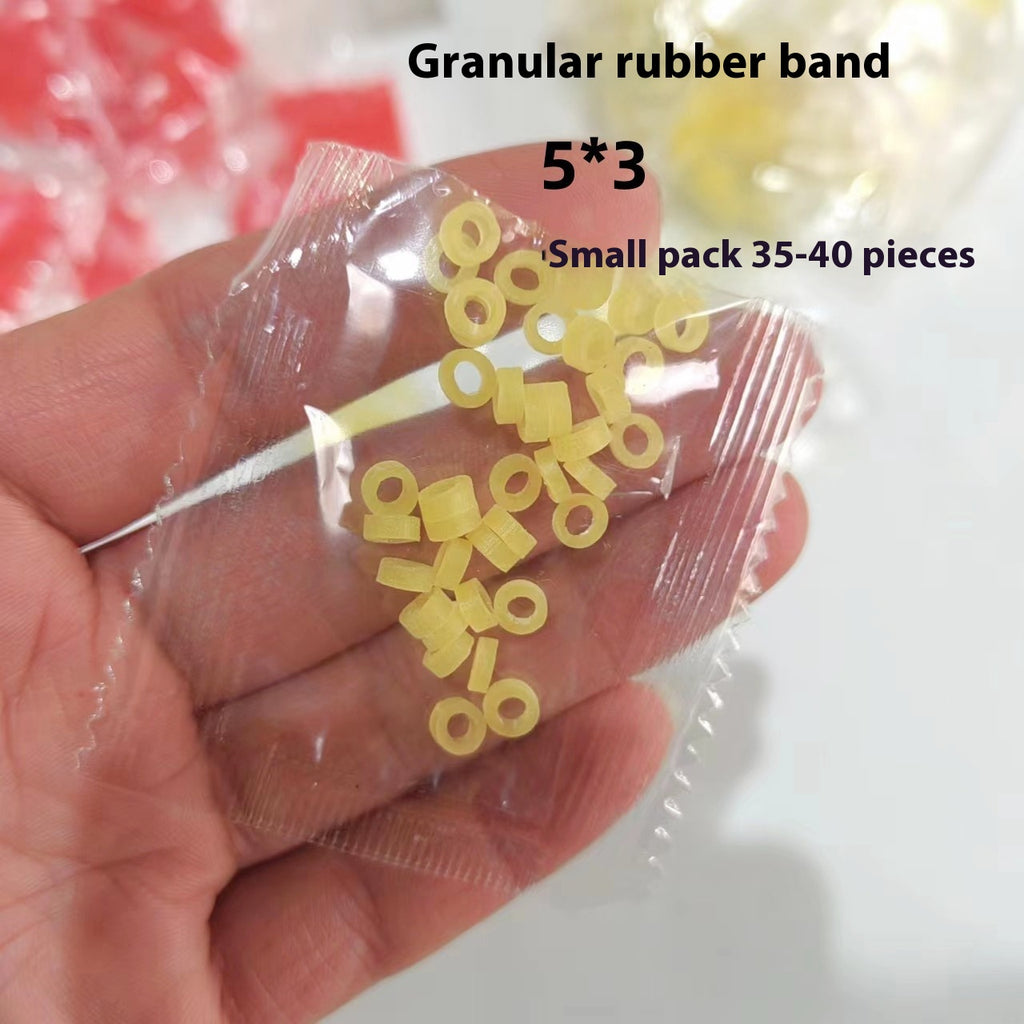 Accessoires de pêche Bagged Red Worm Earthworm Clip Rubber Band Reliure rapide