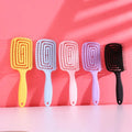 Brosse à cheveux pourpre 1 PCS Curl