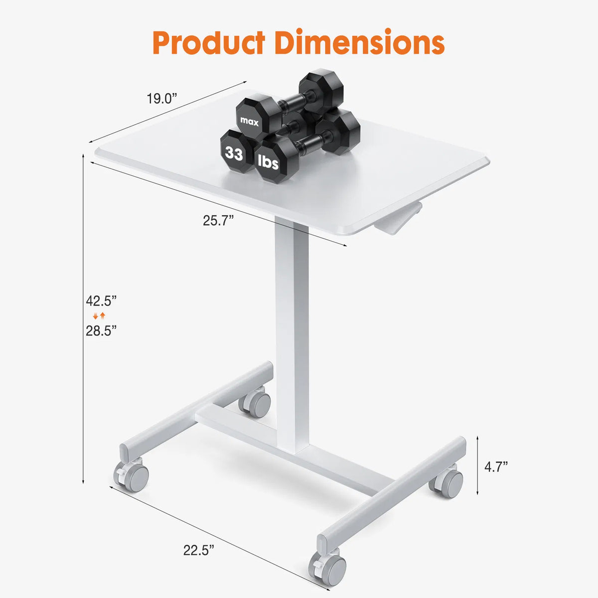 Ordinateur portable de bureau réglable pour la maison