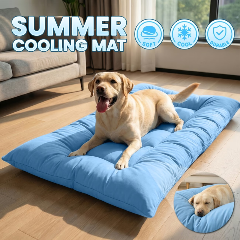 Lit de canapé pour chien extra-grand tapis de refroidissement d'été