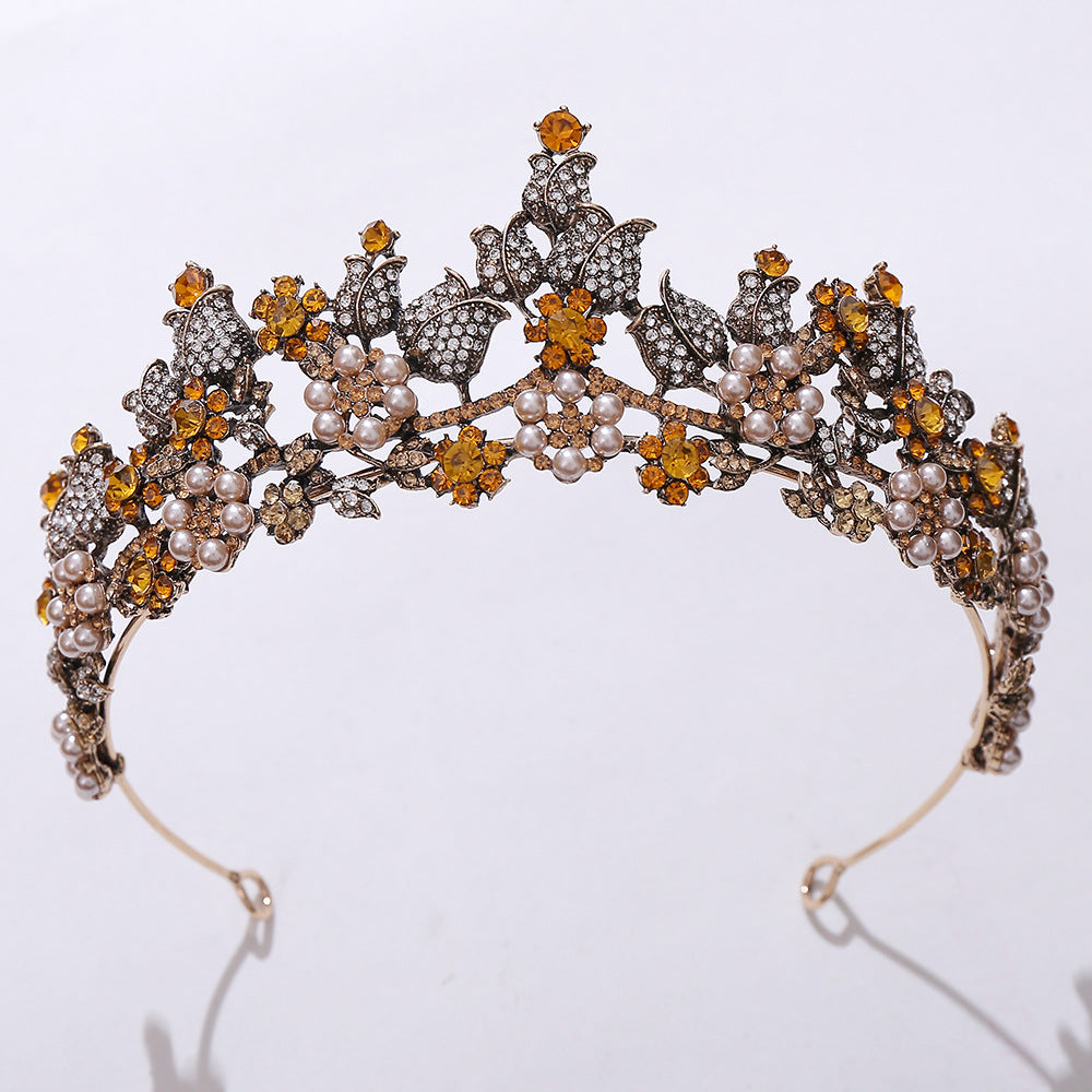 Tête de la Couronne nuptiale pour compléter les robes de mariage