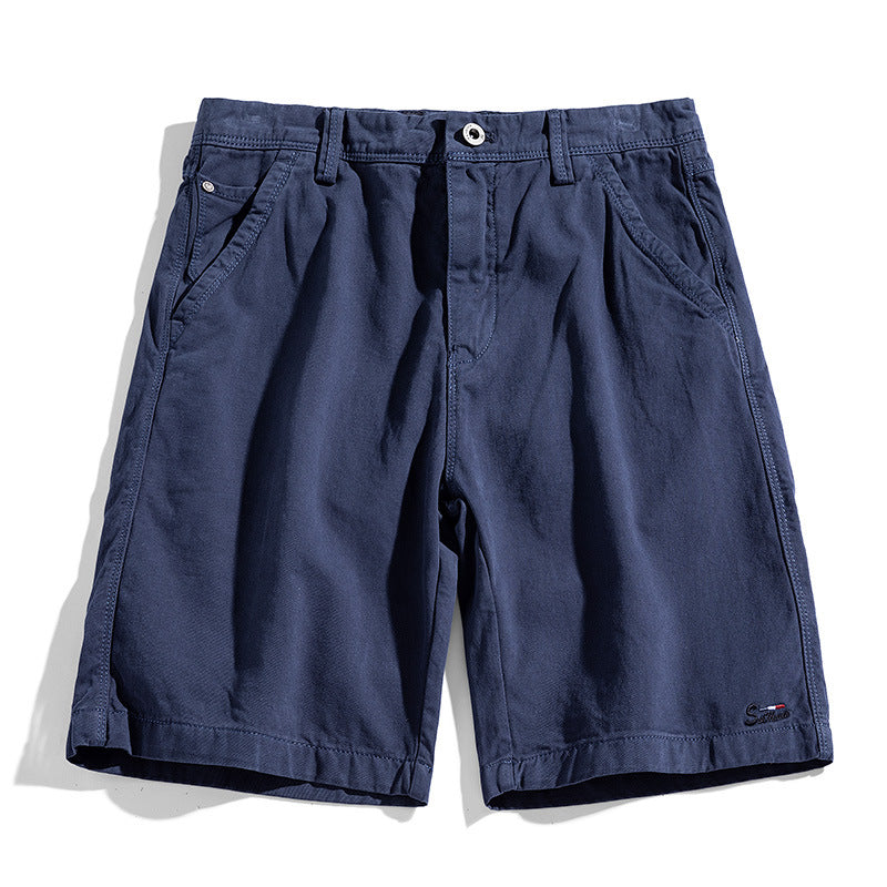 Pantalons de cinq trimestres pour hommes Pantalons de longueur moyenne pour le sport et l'usure extérieure