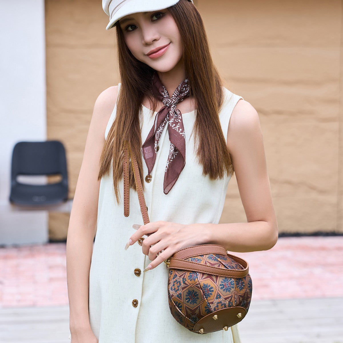 Sac à seau de style chinois
