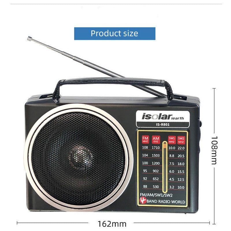 Pleine bande Radio FM AM moyenne onde FM diffusion LED éclairage portable