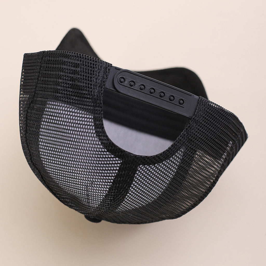 Simple et polyvalent Imitation Tissu Suede Casquette de baseball multicolore pour l'été extérieur