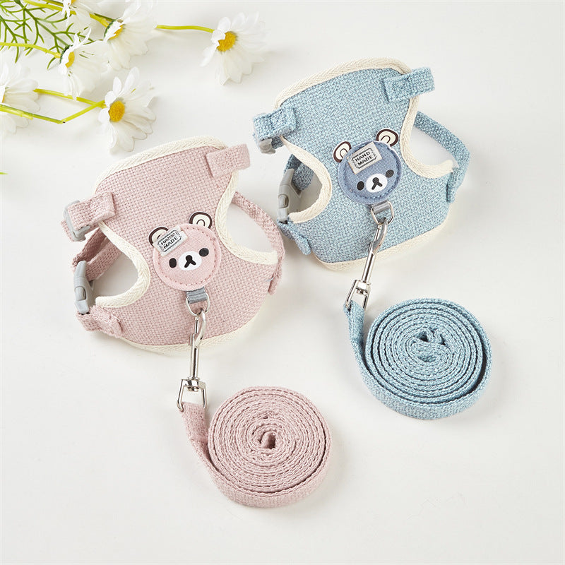 Pet Supplies Dog Hand Holding Rope Vest réglable