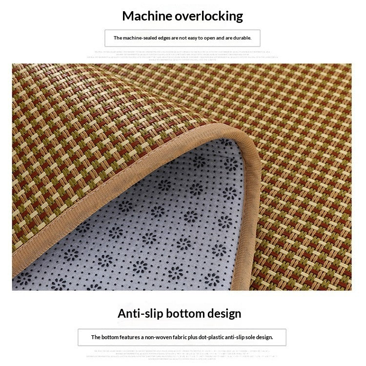 1 cm Épaisseur de rotin pliant pour tapis de refroidissement de sol de style japonais Tatami