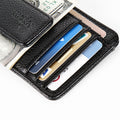 Cross border Arrivée Mode Portefeuille Hommes Porte-carte magnétique Snap Style coréen Am