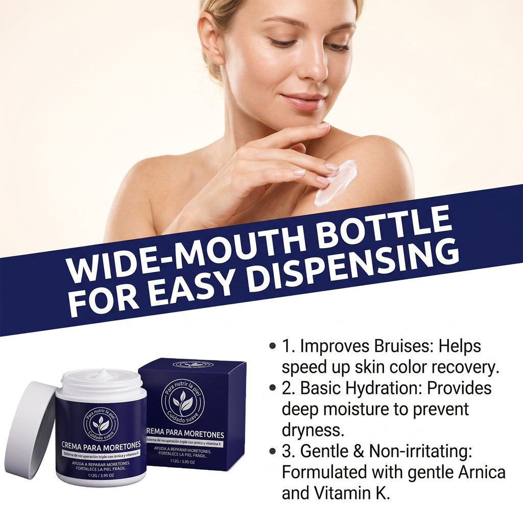 Crème de peau pour les ecchymoses