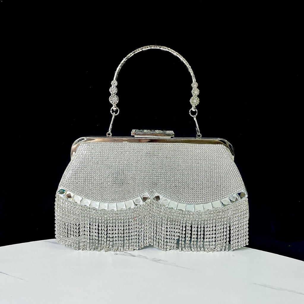 Tassel KTV Princess Dinner Robe Sac de banquet à bandoulière