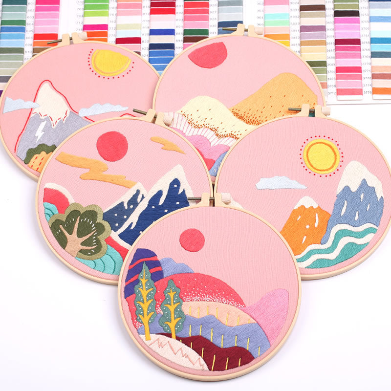 Broderie Diy Matériau sac Kit produit semi-fini