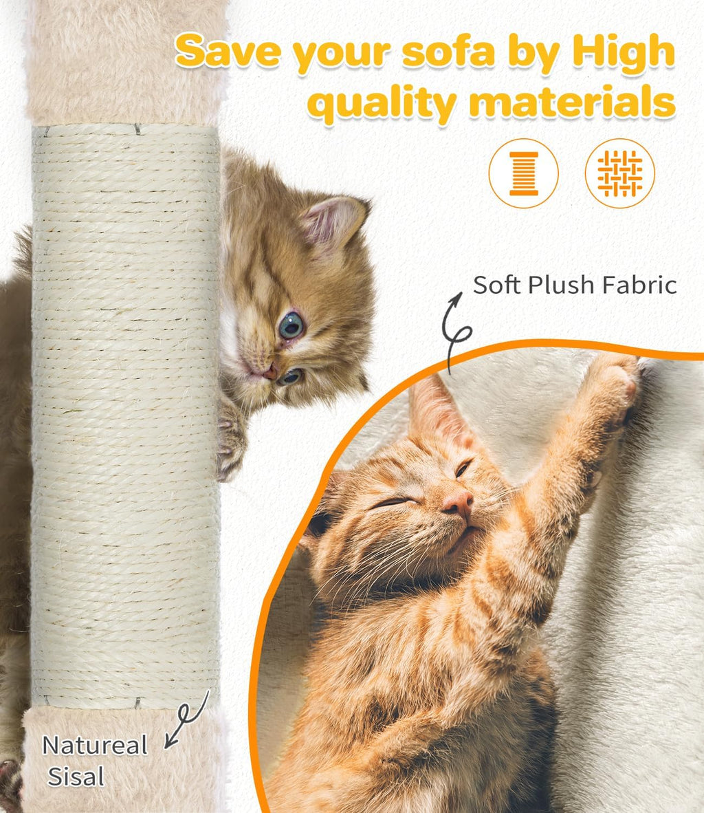 Arbre de chat multicouche de 56 pouces