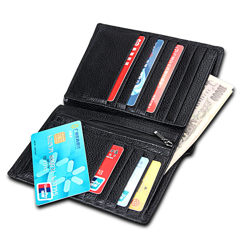 Porte-passeport pour hommes de longue durée antivol