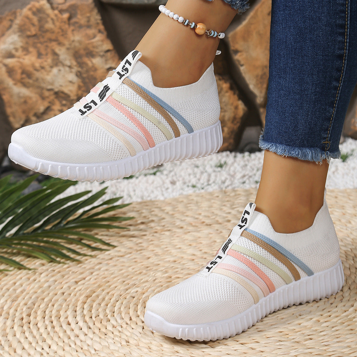 Femmes Sporty Chaussures Casual pour les déplacements quotidienscomfortable Et respirant