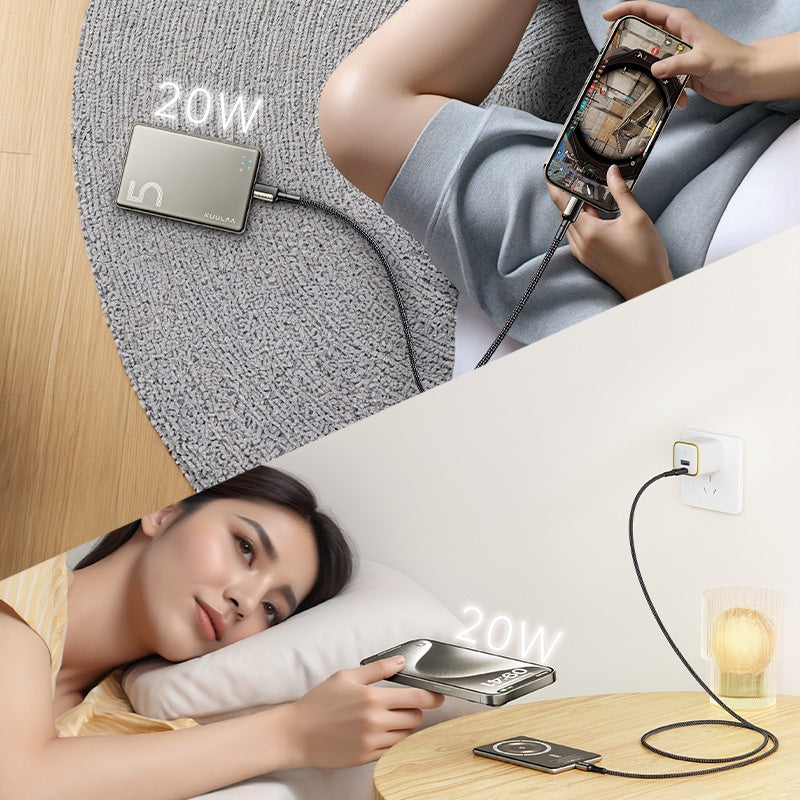 Ultra-Thin 5000mAh Magnetic Wireless Power Bank