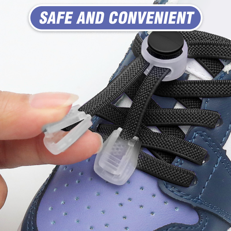 1 Ensemble de boucles de chaussures en plastique