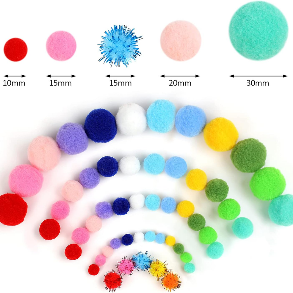 900 Pommes en vrac multicolores Arts et artisanat