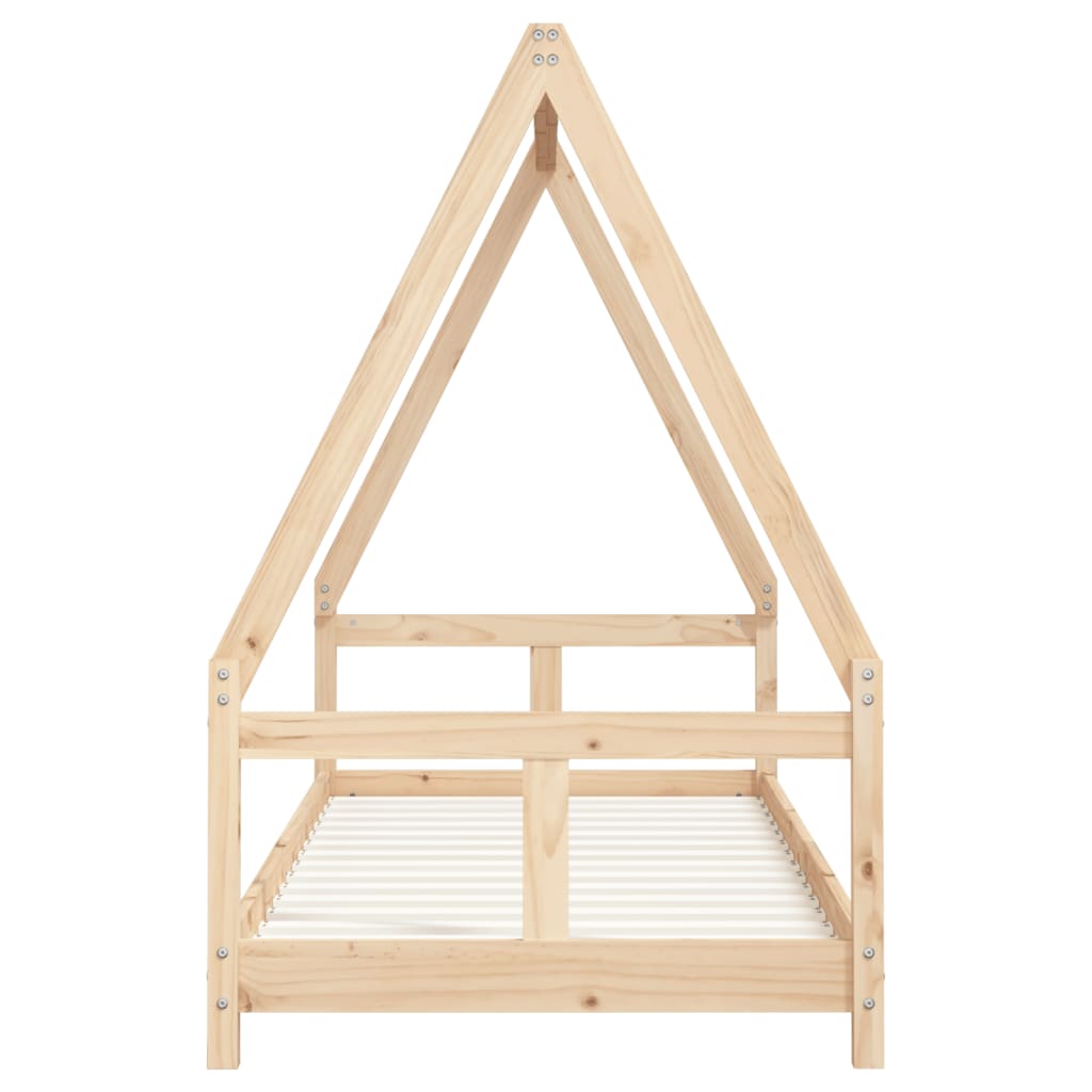 Lit pour enfants Bois de pin massif Lit pour enfants Bois de pin massif