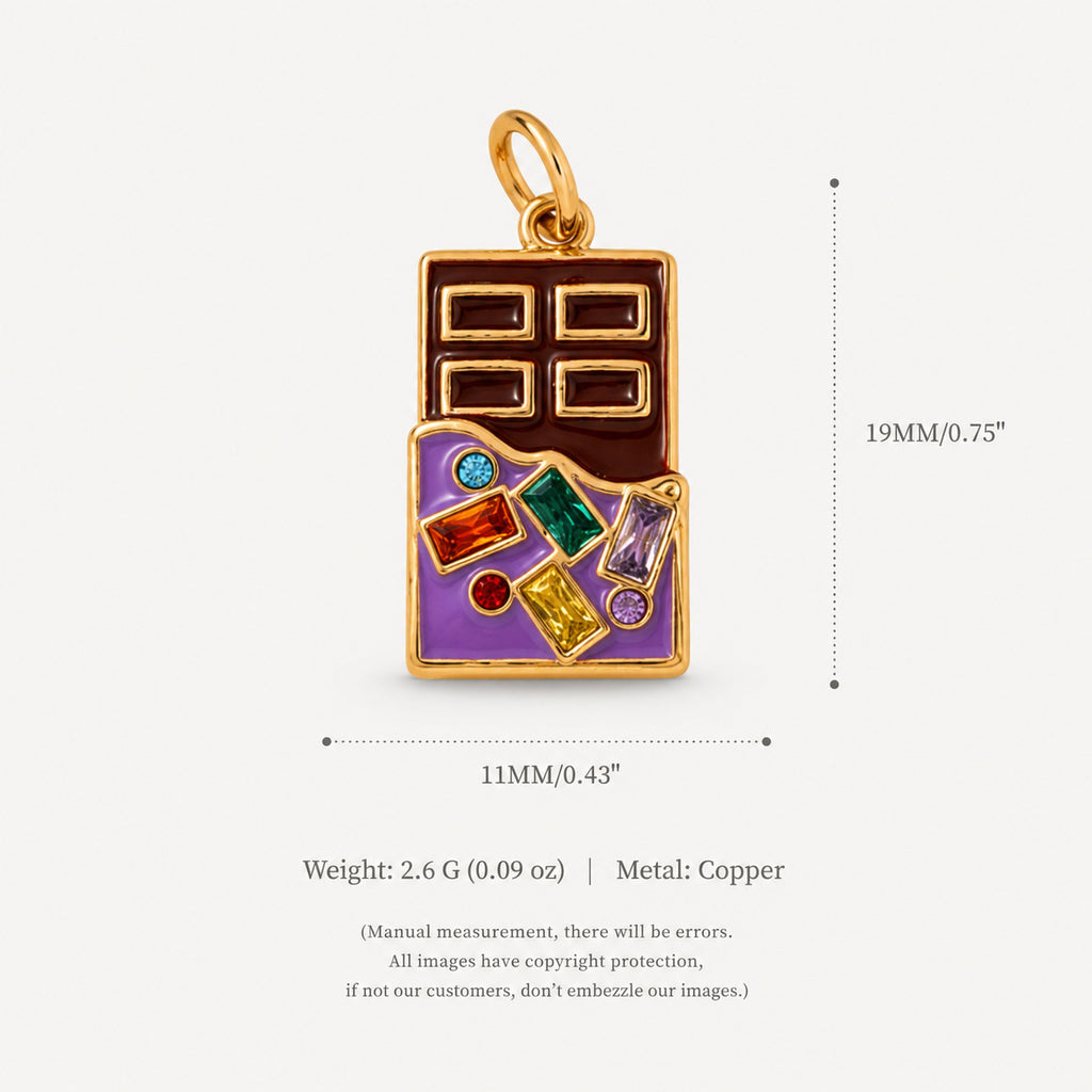 Gourmet Dessert Cookie and Cake Style Pendentif