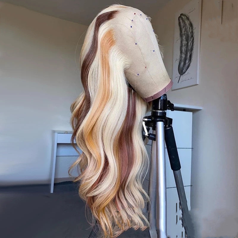 Body Wave Dentelle Front Wig Blonde