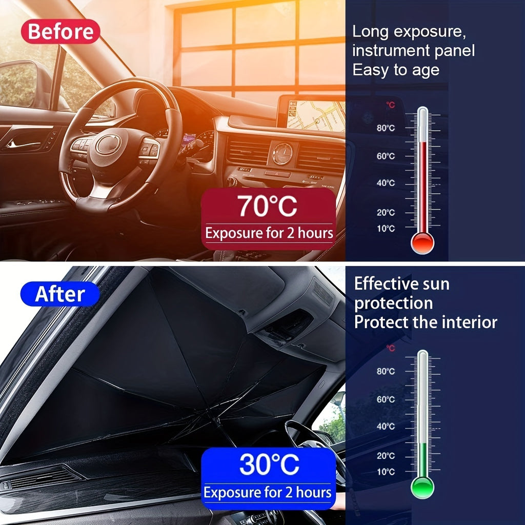 Pare-brise pliable pare-brise de voiture Parapluie